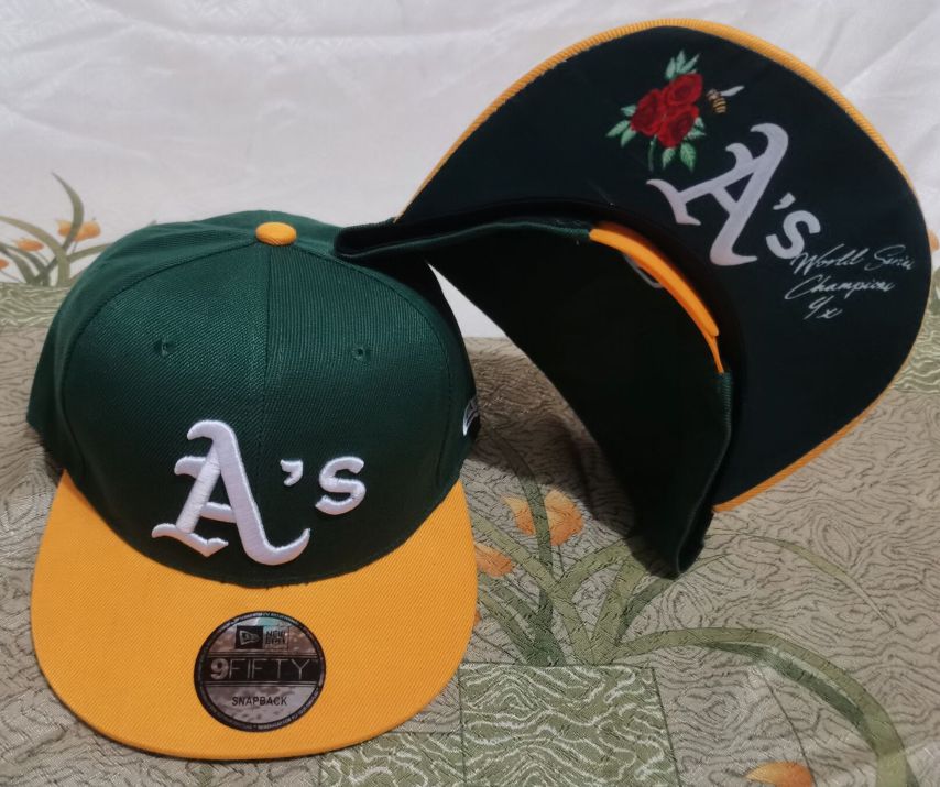 2021 MLB Oakland Athletics Hat GSMY610->nba hats->Sports Caps